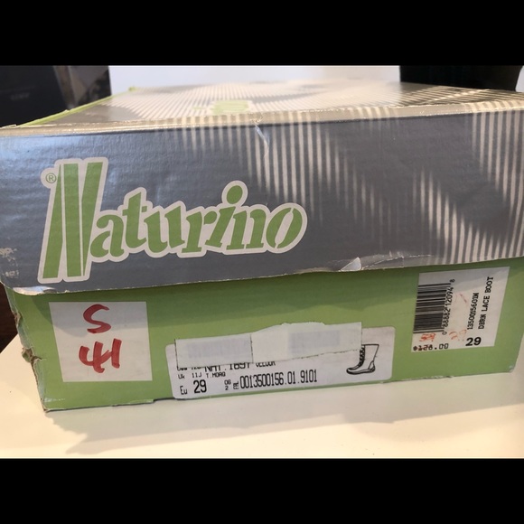 Kids Naturino NEW in box Sz 12 Navy Shearling - Picture 7 of 7